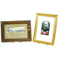 A STEVENGRAPH The Marquis of Salisbury, STG 72, mounted in gilt frame £20-30...