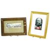 Image 1 : A STEVENGRAPH The Marquis of Salisbury, STG 72, mounted in gilt frame £20-30...