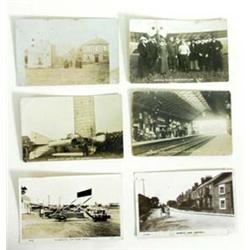 AN INTERESTING COLLECTION OF MISCELLANEOUS POSTCARDS a number of them local, includes Driffield Stat