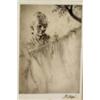 ERNEST HERBERT WHYDALE, 1886-1952, AN ETCHING "A potato pit", signed to the margin in pencil by the.