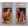 Image 1 : 1976 TOPPS #50 RICK BARRY & #57 BILL WALTON PSA NM-MT 8