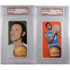 Image 2 : 4-1970 TOPPS NBA #15, #24 CHECKLIST, #80 WILKENS & #81 ALL PSA