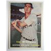 Image 1 : 1957 Topps Baseball #1 TED WILLIAMS RED SOX EM