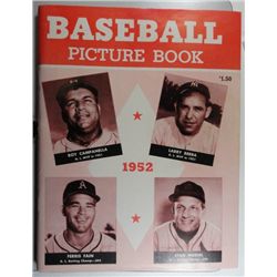 1952 BASEBALL PICTURE BOOK EM+