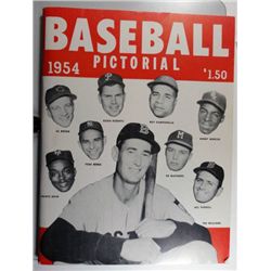 1954 BASEBALL PICTORIAL MAGAZINE EM+