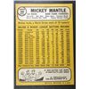 Image 2 : 1968 TOPPS #280 MICKEY MANTLE VGEX+