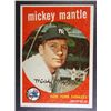 Image 1 : 1959 TOPPS #10 MICKEY MANTLE NICE EXCELLENT