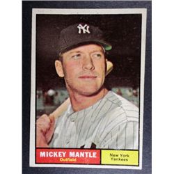 1961 TOPPS #300 MICKEY MANTLE VGEX