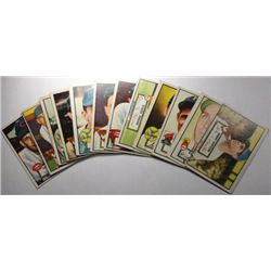 12 Different 1952 Topps Cards VGEX+ - VG+