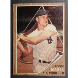 1962 Topps #1 Roger Maris VG