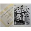 Image 1 : 8 X 10 PHIL RIZZUTO AUTOGRAPHED PHOTO PICTURED WITH DiMAGGIO