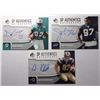Image 1 : 7-Diff. Autographed Football Cards, All NMMT, All Authentic