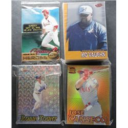 4- Pacific Baseball Insert Sets   All Mint