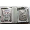 Image 5 : 1992 Pinnacle MICKEY MANTLE Highland Mint .999 SILVER Collection