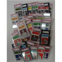 1961-62 FLEER BASKETBALL SET, ALL  PSA & SGC HIGH GRADE