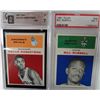 Image 2 : 1961-62 FLEER BASKETBALL SET, ALL  PSA & SGC HIGH GRADE