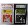 Image 3 : 1961-62 FLEER BASKETBALL SET, ALL  PSA & SGC HIGH GRADE
