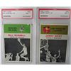 Image 5 : 1961-62 FLEER BASKETBALL SET, ALL  PSA & SGC HIGH GRADE