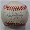 Image 1 : ROGERS CLEMENS AUTOGRAPHED BASEBALL