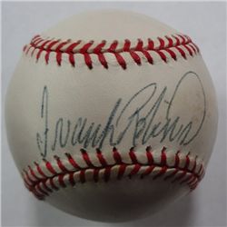 FRANK ROBINSON AUTOGRAPHED BASEBALL