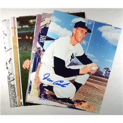 12-AUTOGRAPHED 8 X10 BASEBALL PLAYERS