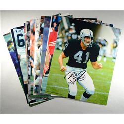 15 AUTOGRAPHED FOOTBALL PLAYERS 8X10 PHOTOS