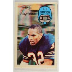 1970 KELLOGGS OJ SIMPSON ROOKIE