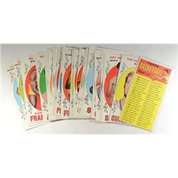 34-1969/70 TOPPS BASKETBALL CARDS NICE EM-NM