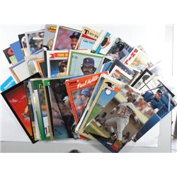 50-BASEBALL STAR CARDS FROM THE 1980'S & 90'S