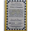 Image 3 : JEFF GORDON COLLECTORS PLATE 4-EVER A CHAMPION