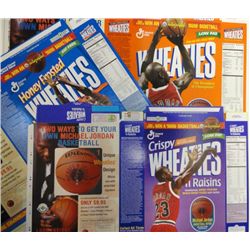 3-MICHAEL JORDAN WHEATIES BOXES, FACTORY ISSUED