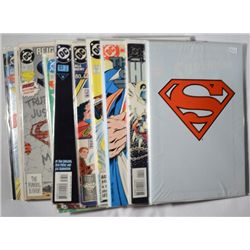 17-DC COMIC BOOKS, MOSTLY SUPERMAN