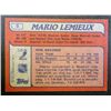 Image 2 : MARIO LEMIEUX ROOKIE 1985/86 TOPPS