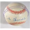Image 1 : A B HAPPY CHANDLER AUTOGRAPHED BASEBALL