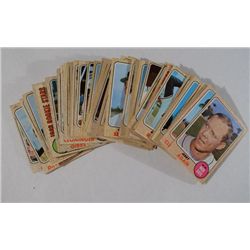 Nice starter set of 1968 Topps baseball: 100 different cards EX or better with