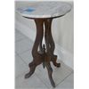 Image 1 : Antique Marble Top End Table