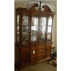 Dixie China Cabinet Lighted