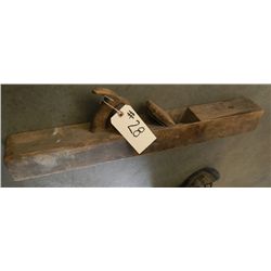 Antique wood plane