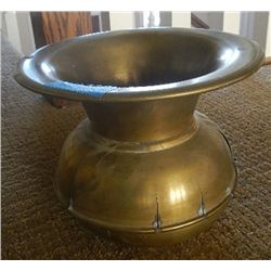 Antique Brass Spittoon