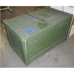Large wood box 45"L x 28"W x 26"H
