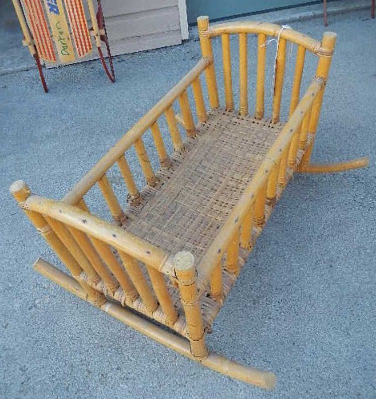 bamboo baby cradle