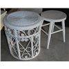 Image 1 : Wicker Stool and Country Stool  Choice