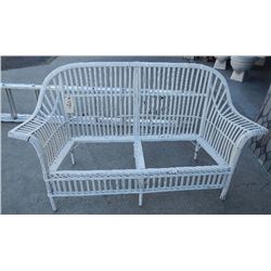 Wicker Love Seat