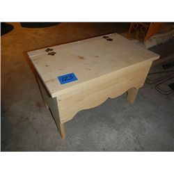 Pine Storage Bin (unfinished)