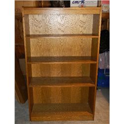 Oak Cabinet Book Shelf