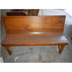 Antique Wood Bench