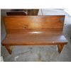Image 1 : Antique Wood Bench