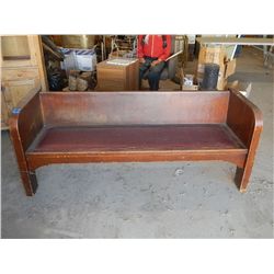 Vintage Church Pew
