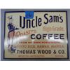 Image 1 : Uncle Sam's Roasted Coffee Tin Sign