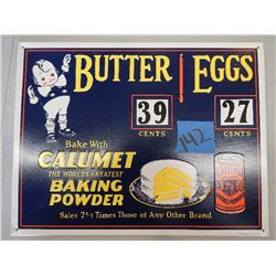 Calumet Baking Powder Tin Sign